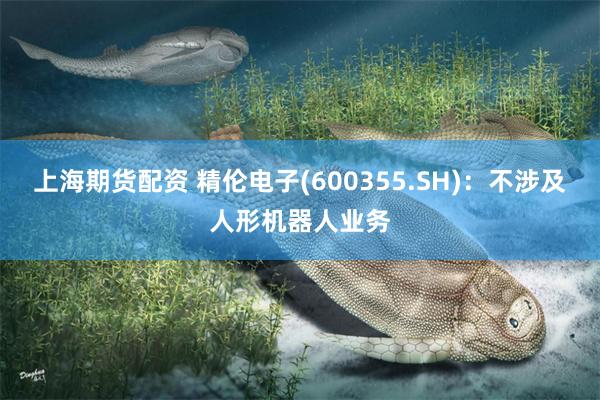 上海期货配资 精伦电子(600355.SH)：不涉及人形机器人业务